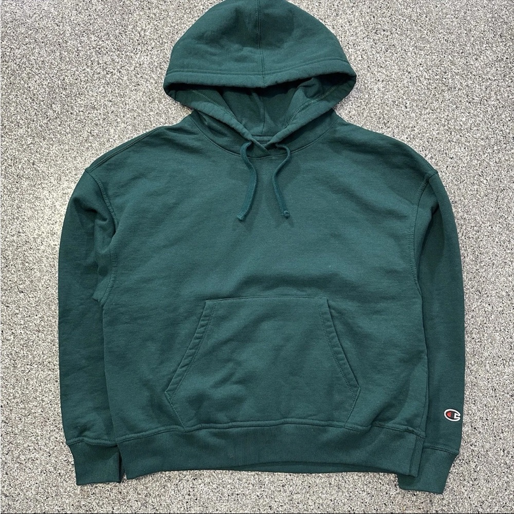 Champion Women's Forest Green Hoodie